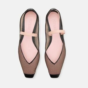 PIFERI Tremaine Mesh Ballerina Flats shoes mary Janes Revolve $595 sz 9